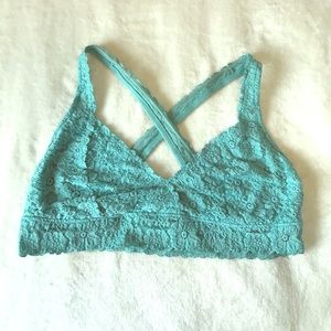 Aerie Teal Bralette